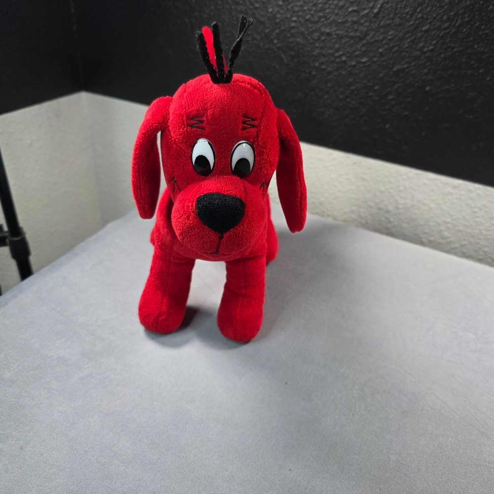 Clifford the Big Red Dog Plush Scholastic 11 Inch Red Stuffed Animal Toy Dog
